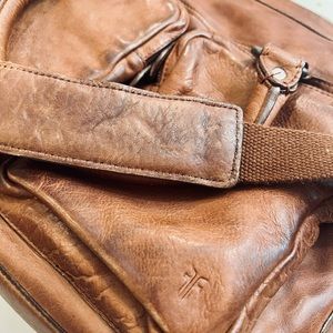 Frye Leather Briefcase/Messenger Bag
